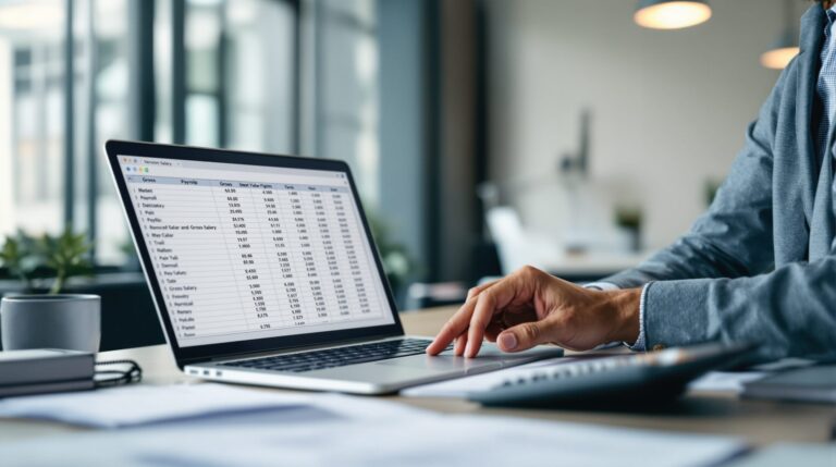 calculer masse salariale brute