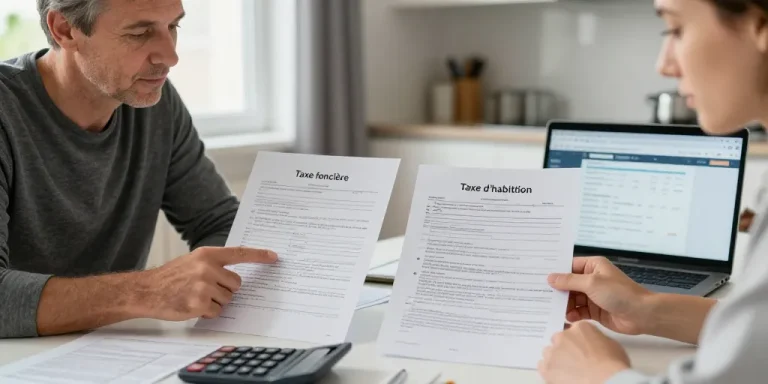 différence entre taxe foncière et taxe d'habitation