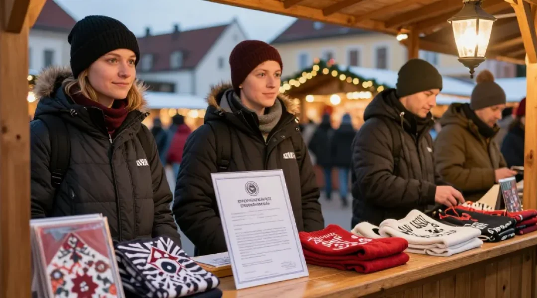 une association peut-elle vendre sur un marché de noël