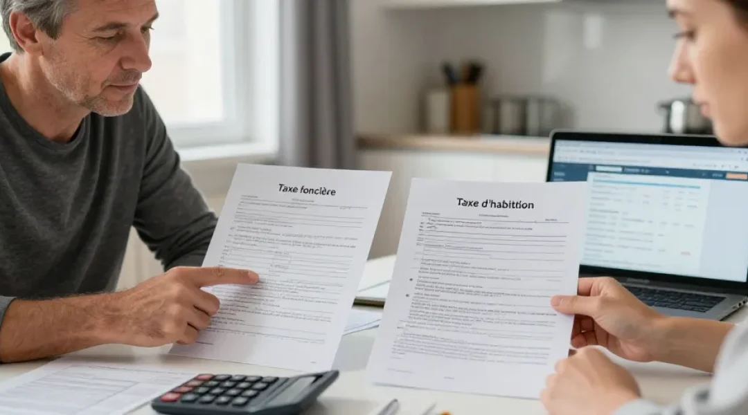 différence entre taxe foncière et taxe d'habitation